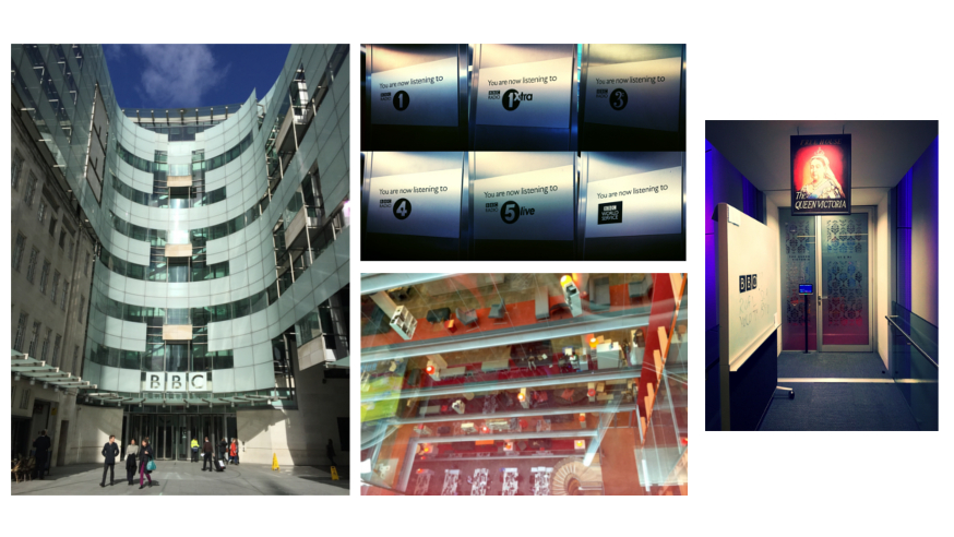 Images of BBC Broadcasting House, Chris Tape, 2015