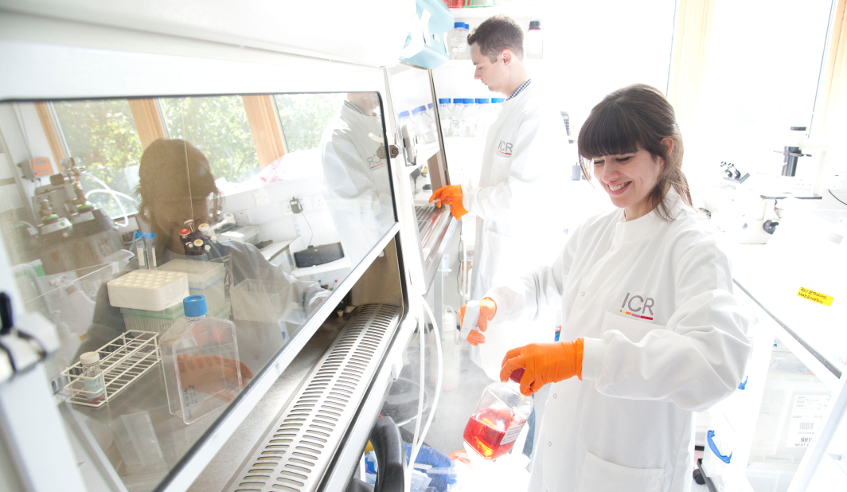 ICR Scientists in the Lab (Charles Milligan for the ICR, 2014)