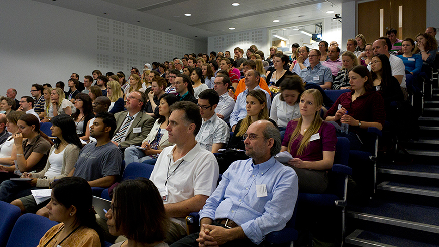 Attendees at a conference