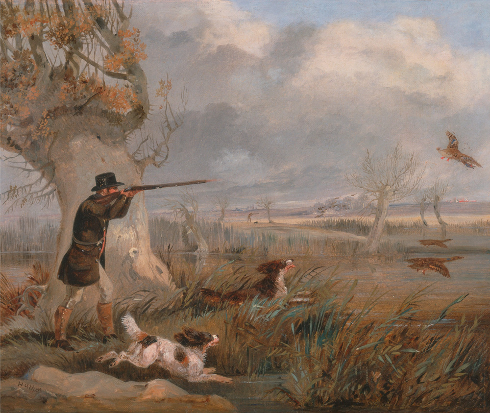 Henry Thomas Alken (1825), 'Duck Shooting', from the Google Art Project / Wikimedia Commons