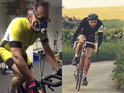Pioneering cancer researcher takes on charity cycle in memory of his colleague