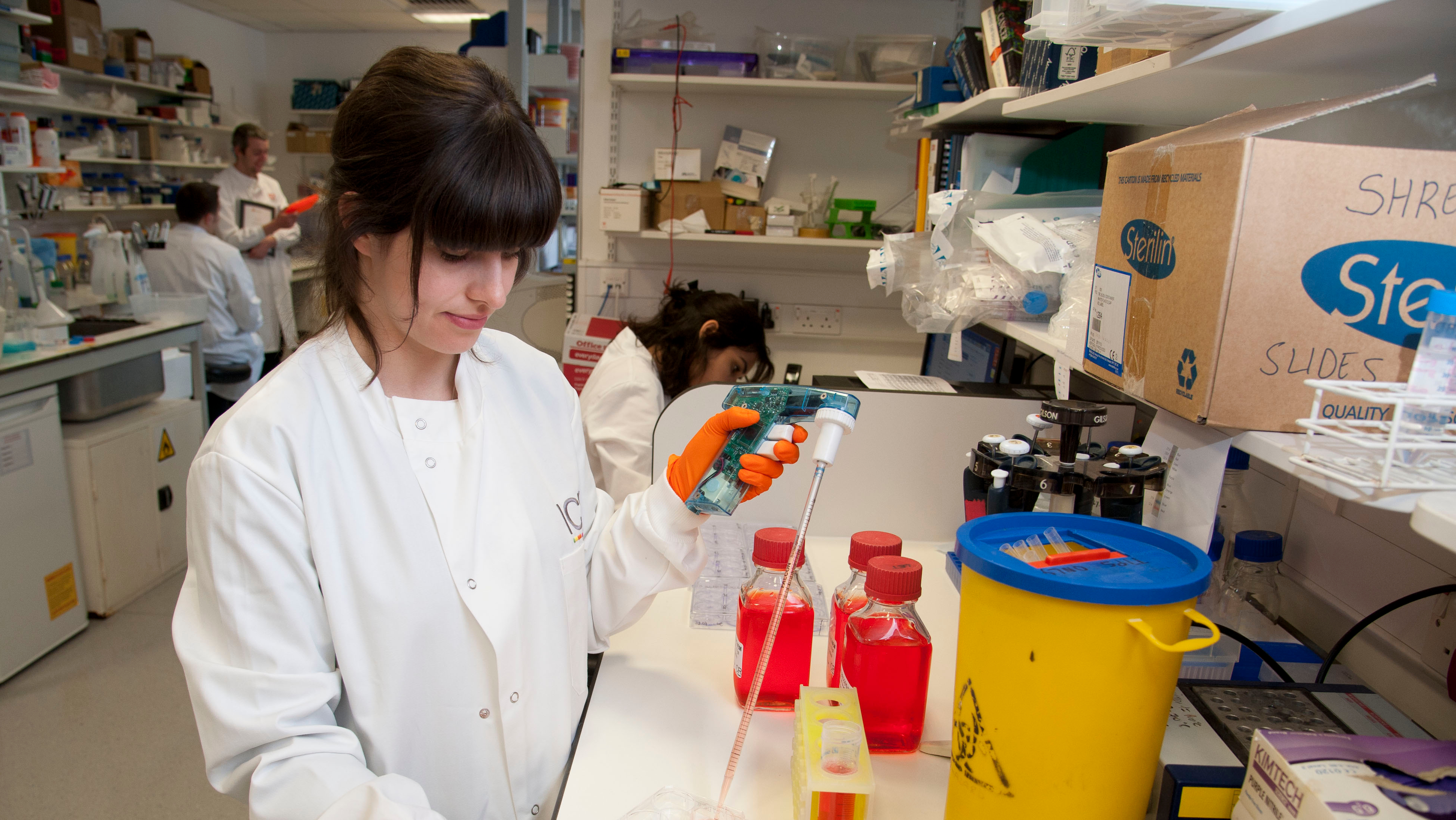 Vicky Roulstone is studying for a PhD funded by the Oracle Cancer Trust