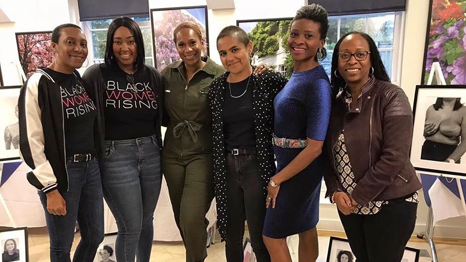 Black Women Rising exhibition group photo