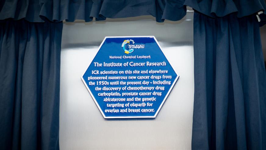 National Chemical Landmark blue plaque awarded to ICR