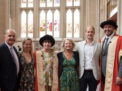 Dame Deborah James and You, Me and the Big C team awarded honorary doctorates by leading cancer research institute