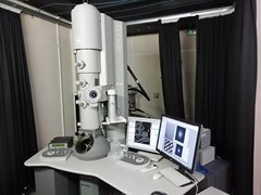 Electron microscope at the ICR