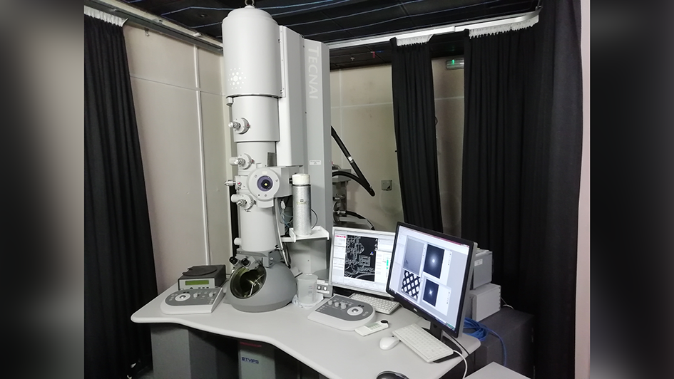 Electron microscope at the ICR