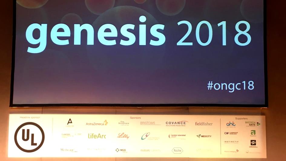 Genesis 2018 conference banner