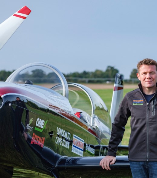 Suffolk farmer flies 7,750 miles in home-built plane