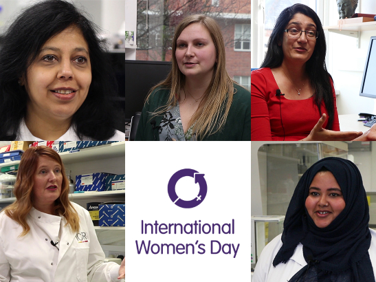 Caption for: Celebrating five women leading the way at the ICR on International Women's Day 2020