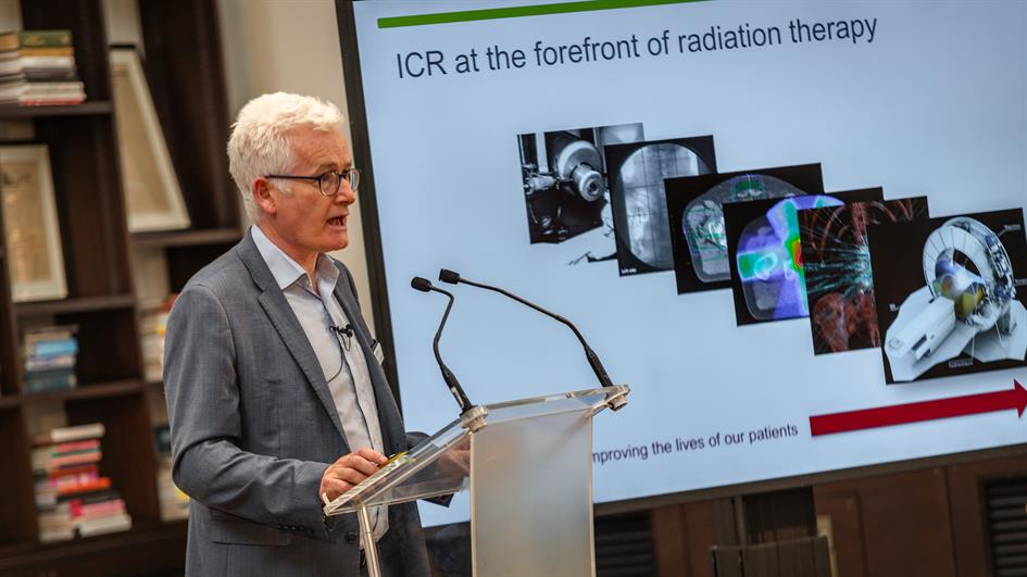 Professor Kevin Harrington at the ICR Discovery Club