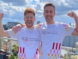 London Cancer Hub partners lace up to raise money for the ICR