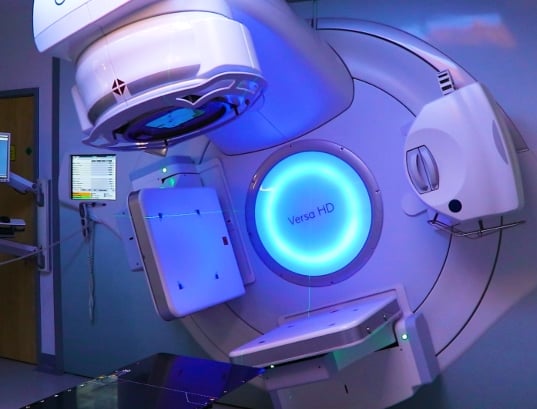 Caption for: New head and neck cancer radiotherapy technique could deliver more robust treatment plan in shorter time on MR Linac