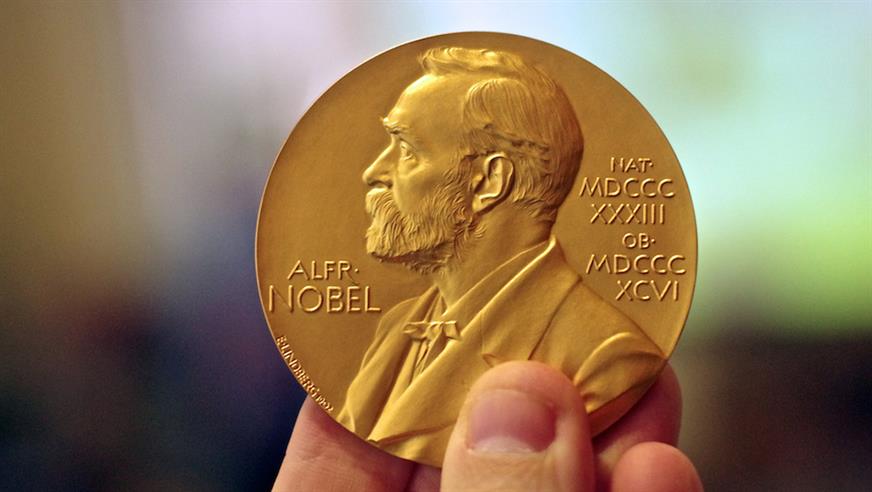 Nobel prize medal - photo by Adam Baker