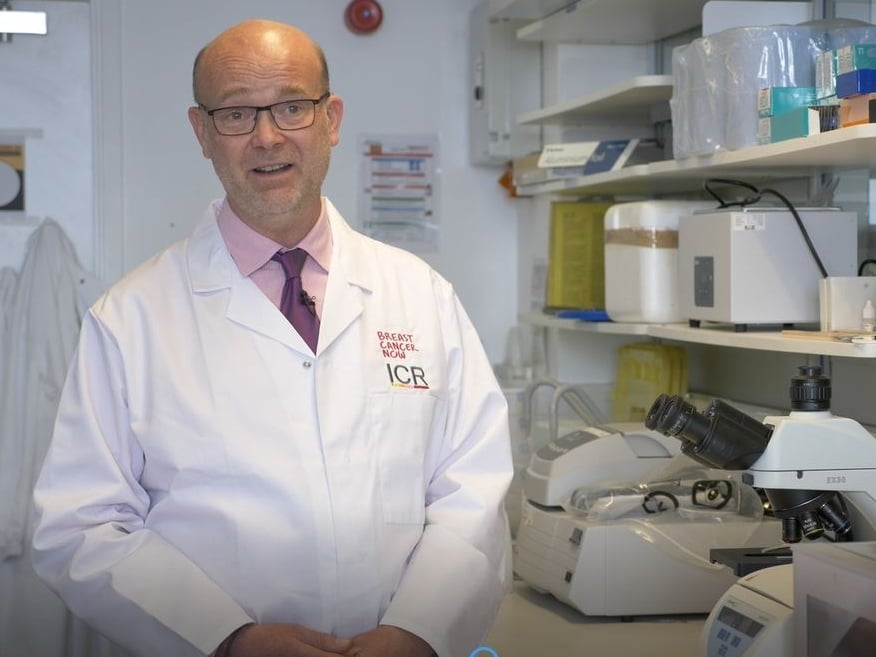 Caption for: Breast Cancer Breakthrough - Professor Andrew Tutt on the OlympiA trial