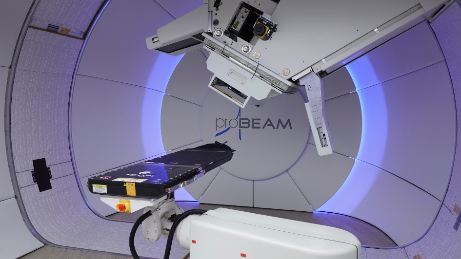 Cutting edge Proton Beam Therapy scanner at the royal Christie