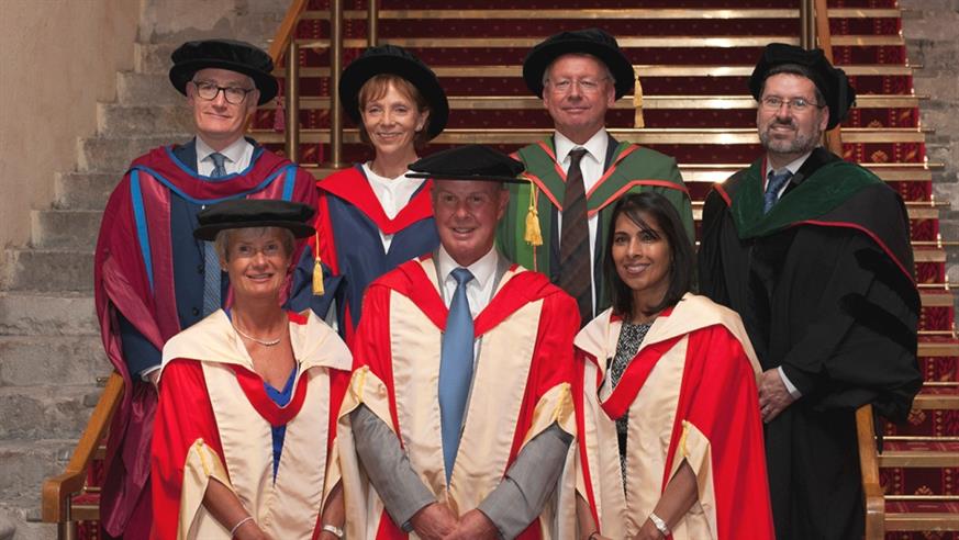 Recipients of honorary degrees at 2019 Annual Awards