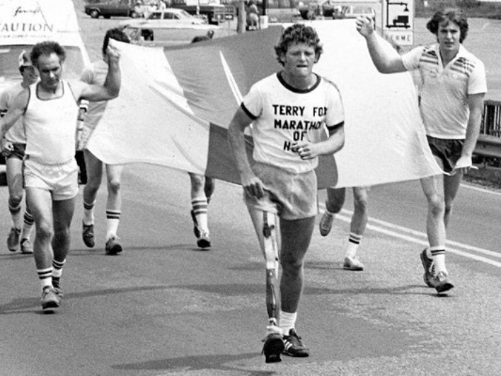 Caption for: Who is Terry Fox?