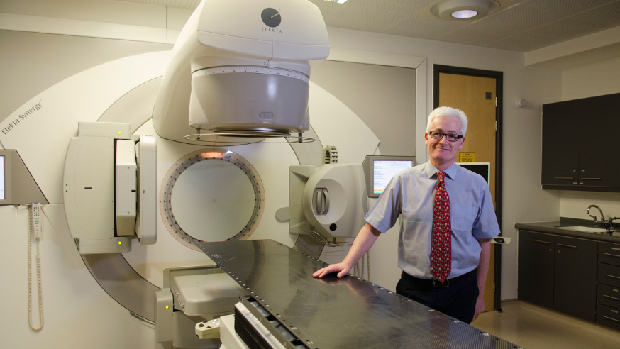 Caption for: How our research is making radiotherapy smarter and kinder for cancer patients